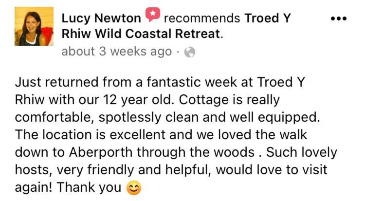 Wild Coastal Retreat At Troed Y Rhiw Aberporth, West Wales 빌라 외부 사진